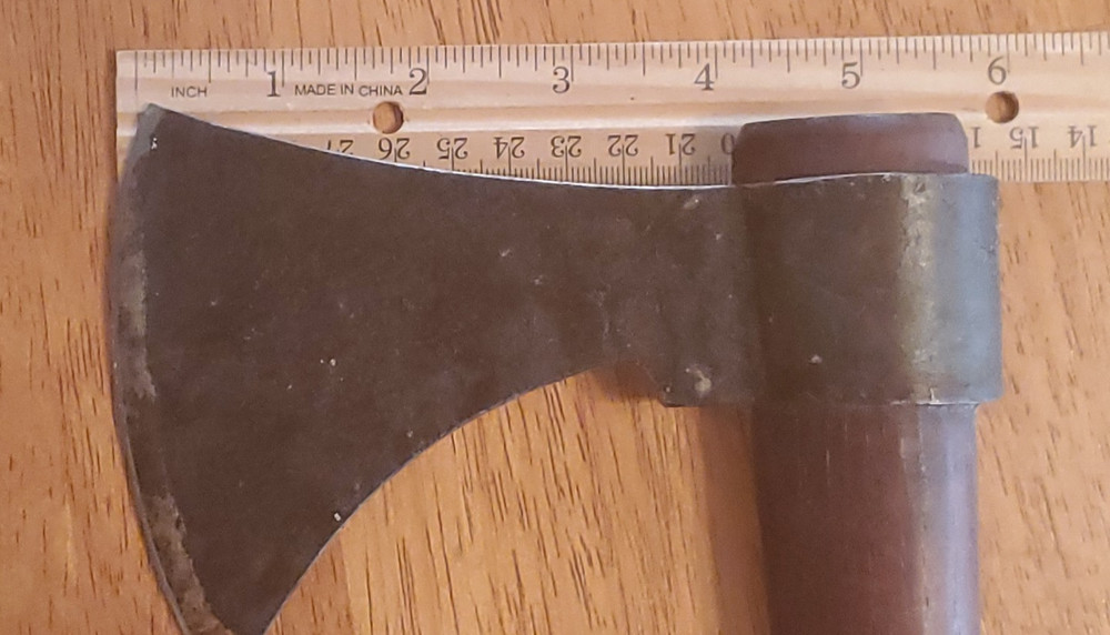 H&B Large Tomahawk Camp Axe With Leather Sheath 20"