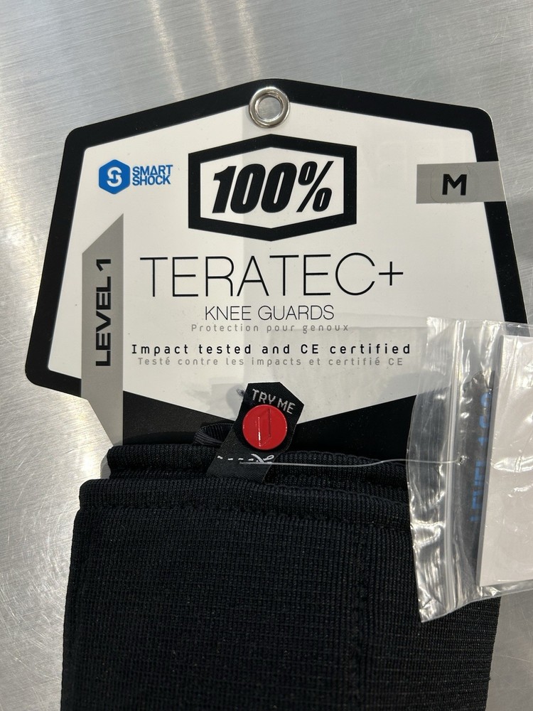 Knee Guard 100% MTB Teratec Level 1 - M - Black