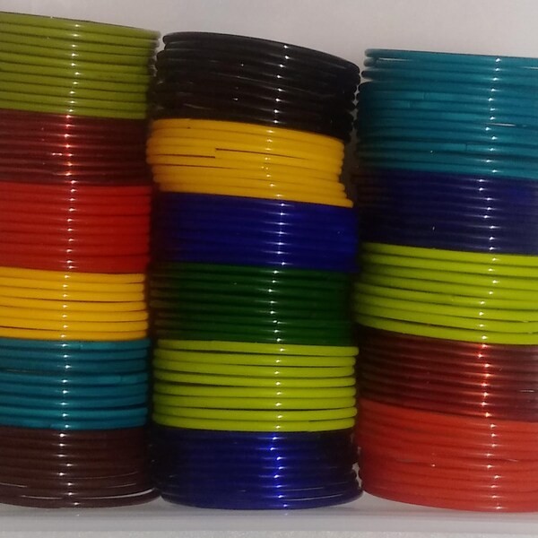 12 Peices Plain Glass Bangles 1 Dozen Good Quality Bangles