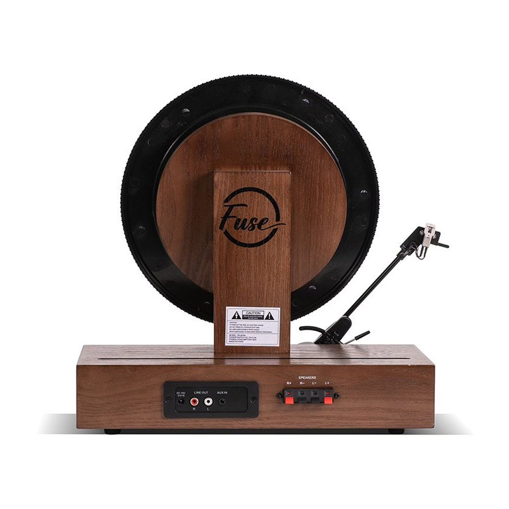 Fuse Audio GLD Vertical Record Player with Speakers