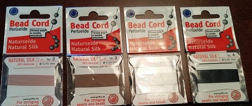 Griffin Natural Silk Bead for Stringing Pearls and Beads