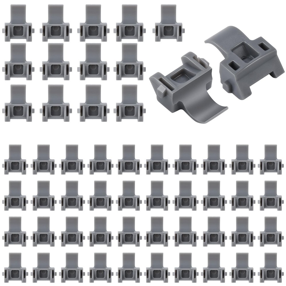 55pcs Door Hinge shims Cabinet Restrictor Clips, 86 Degree Angle Restriction ...