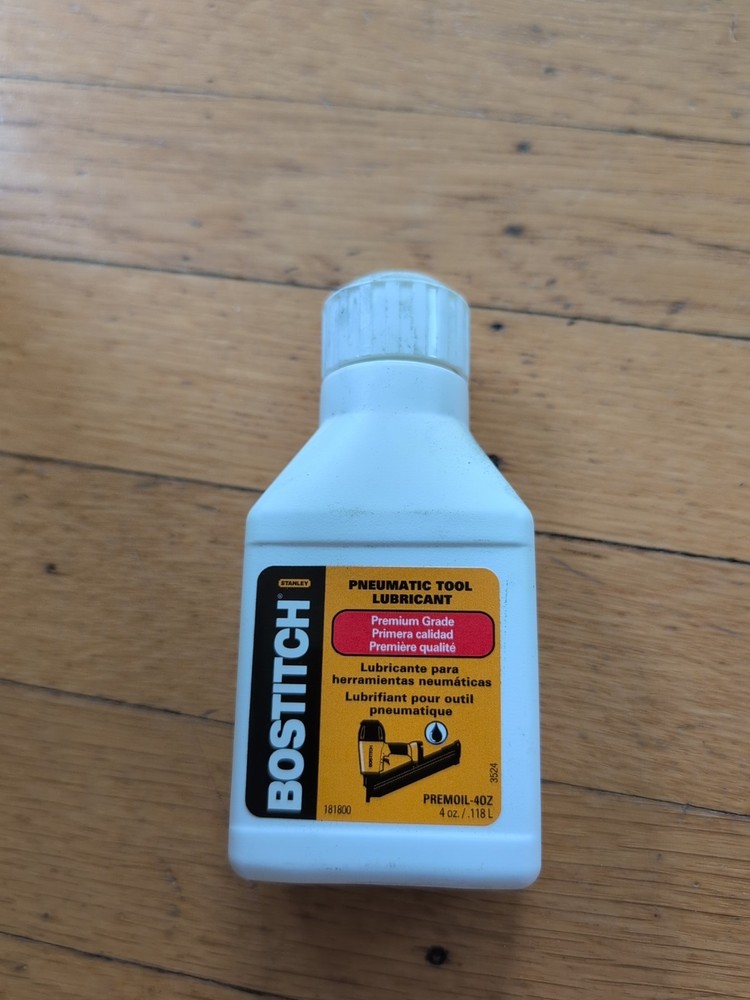 Bostitch 4Oz Premium Oil