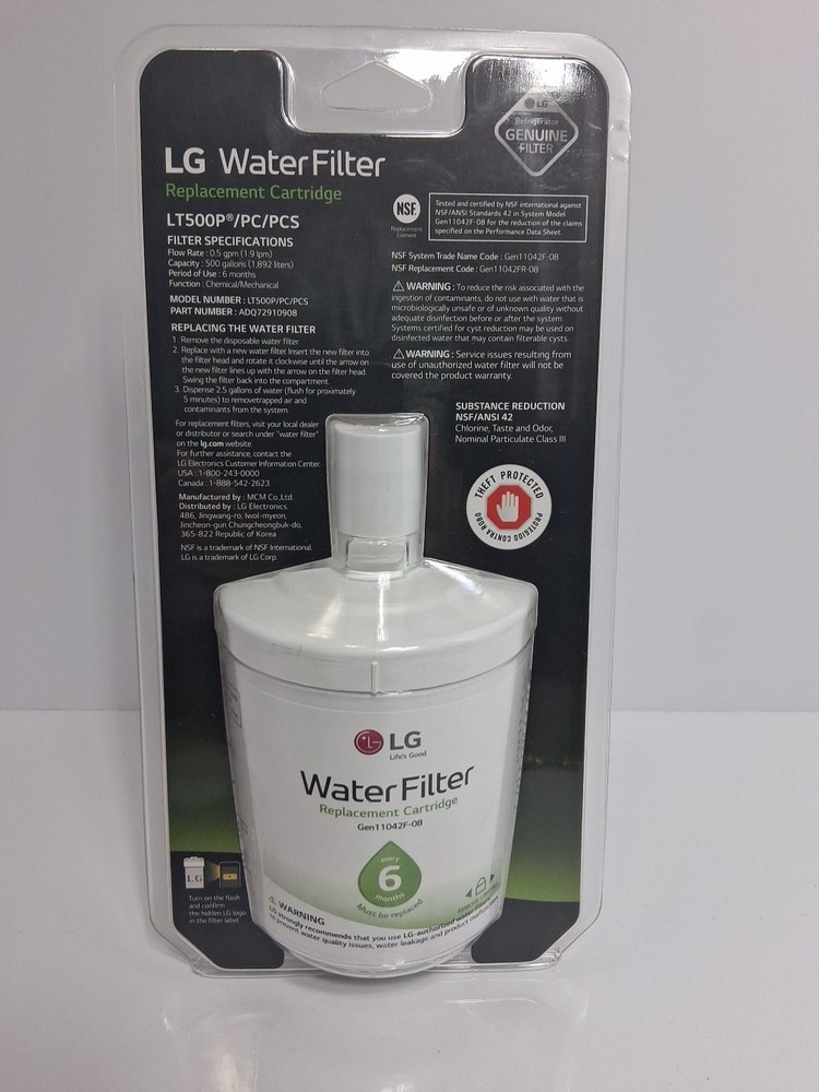 LG LT500PC Water Filter