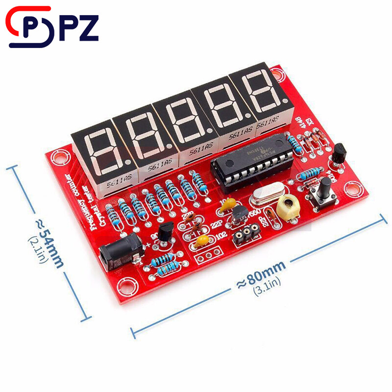 1Hz-50MHz Automatic Range Conversion Frequency Counter Tester Digital LED Meter