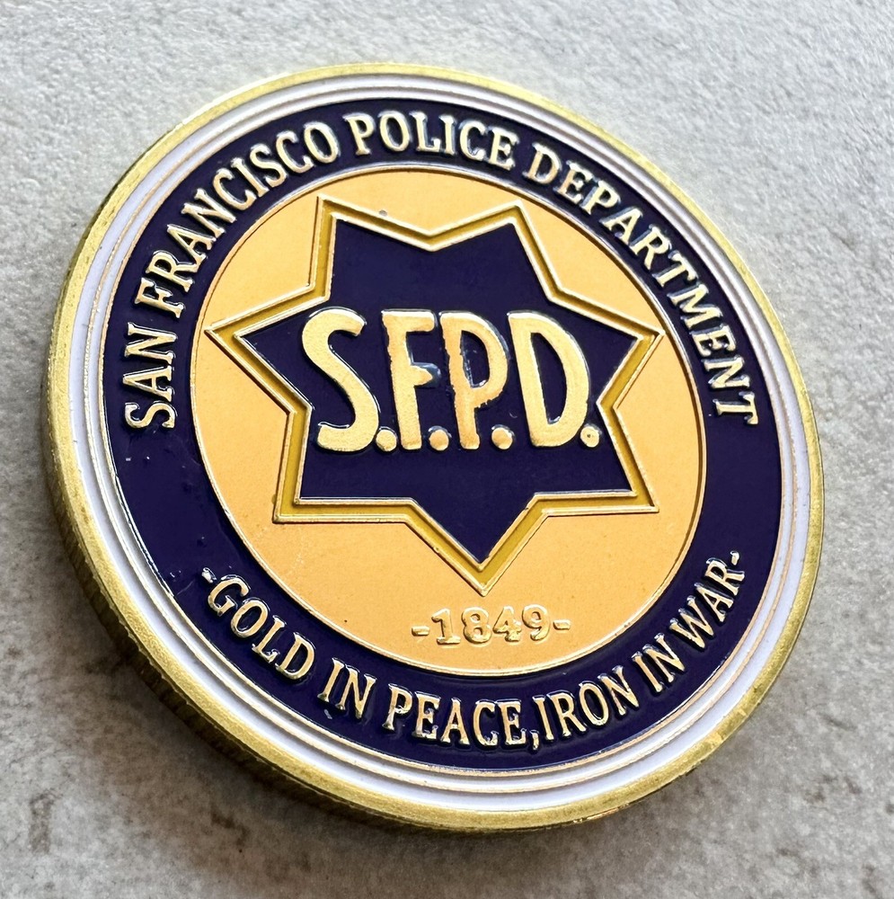 SAN FRANCISCO Police Dept. Challenge Coin