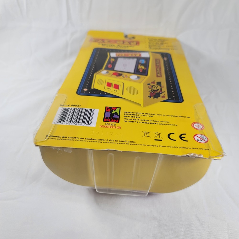 Pac-Man Mini Game Arcade Machine Handheld Classic Retro Tabletop
