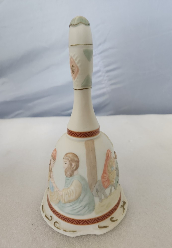 Lefton China -The Christopher Collection Bell 1988 Designed By A. Fabrini