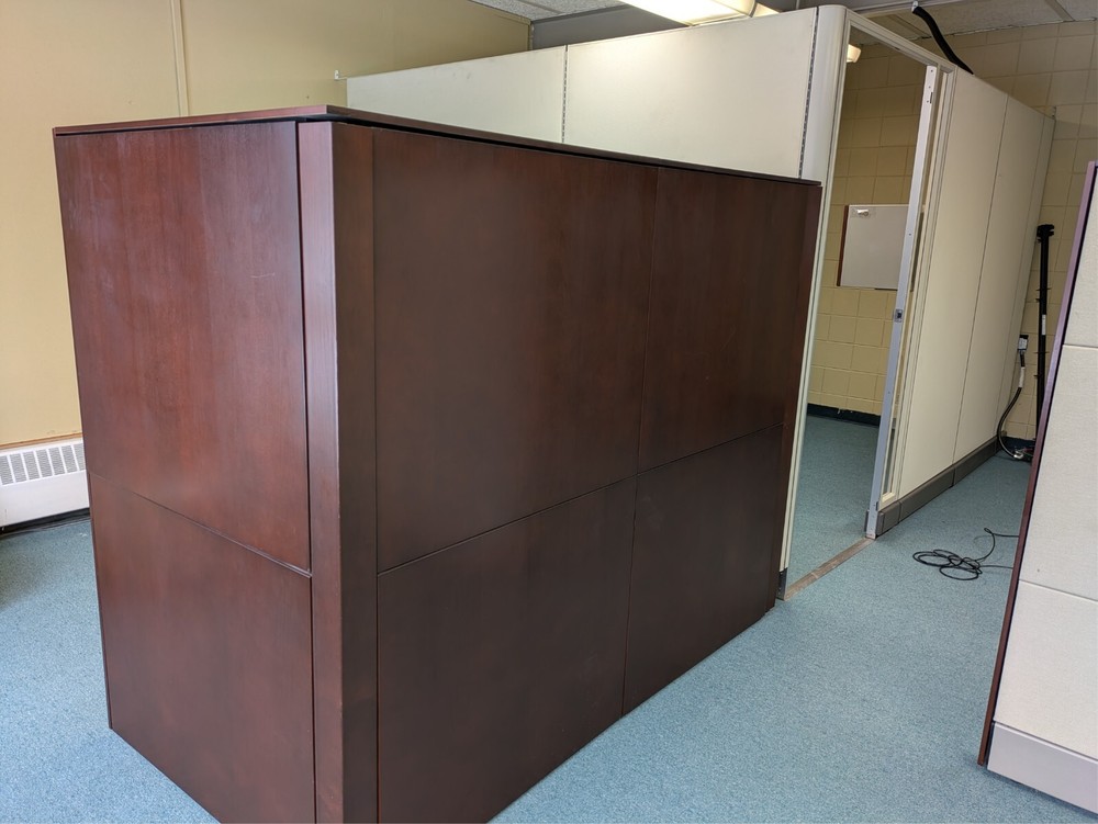 Herman Miller Ethospace office panels -- three cubicles