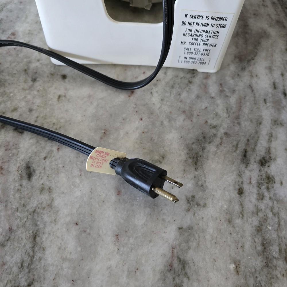 Vintage Mr. Coffee Deluxe Automatic Coffee Maker Brewing System MC-1AC Tested