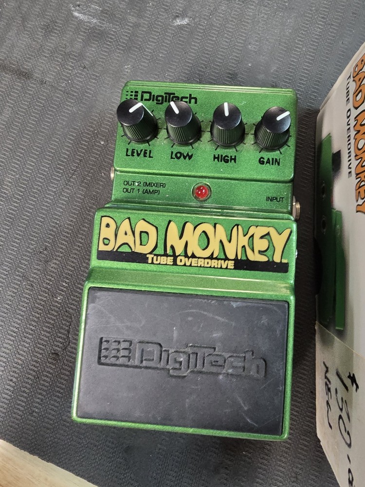 Digitech Bad Monkey Overdrive Guitar Effects Pedal