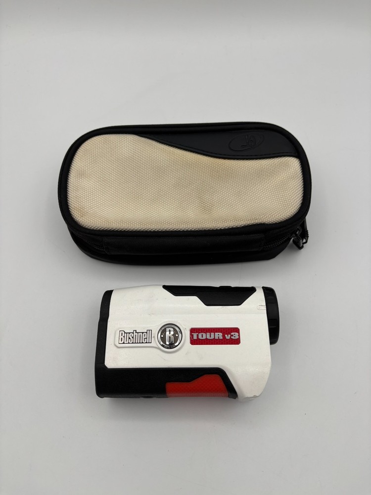 Bushnell Tour V3 Golf Rangefinder White Bundle