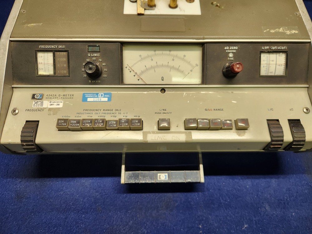 Hewlett Packard 4342A Q Meter