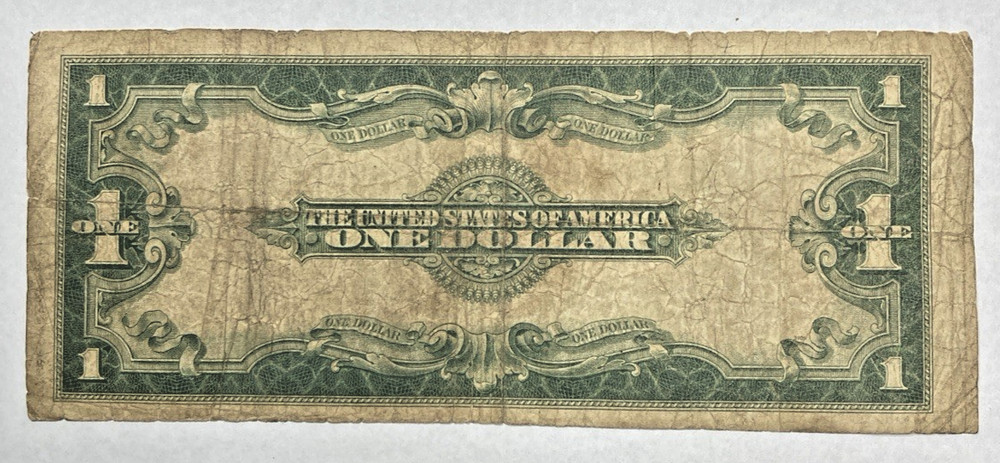 1923 $1 Large Size Silver Certificate Problem free VG