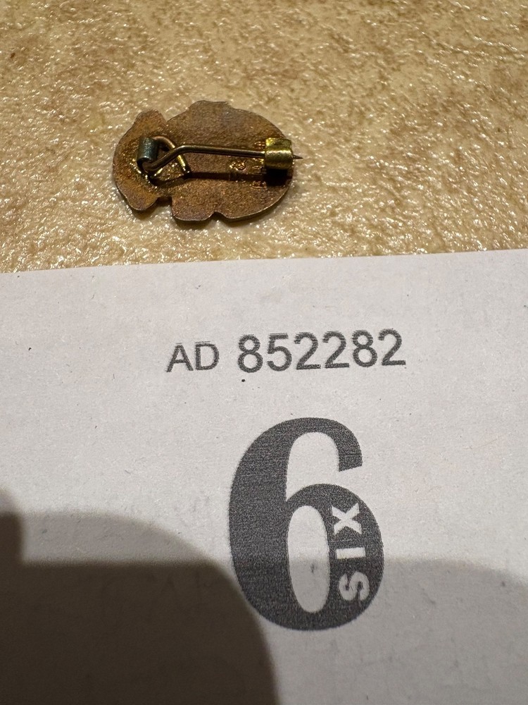 a.r.s print union enamel badge