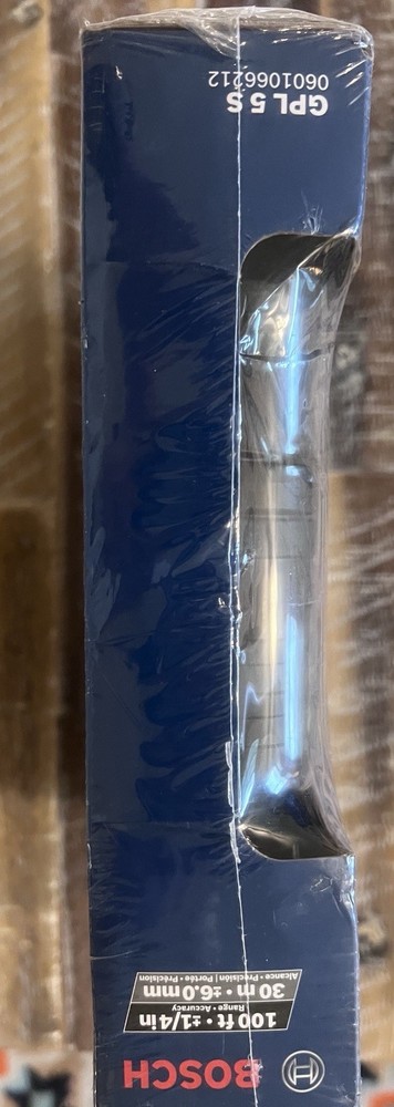 Bosch 5-Point Self-Leveling Alignment Laser (100ft Range,+/-1/4" Accuracy)