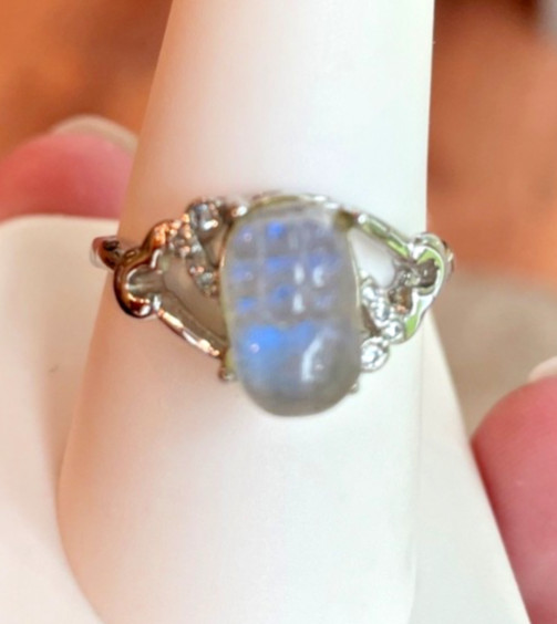 Labradorite pixiu ring (adjustable)