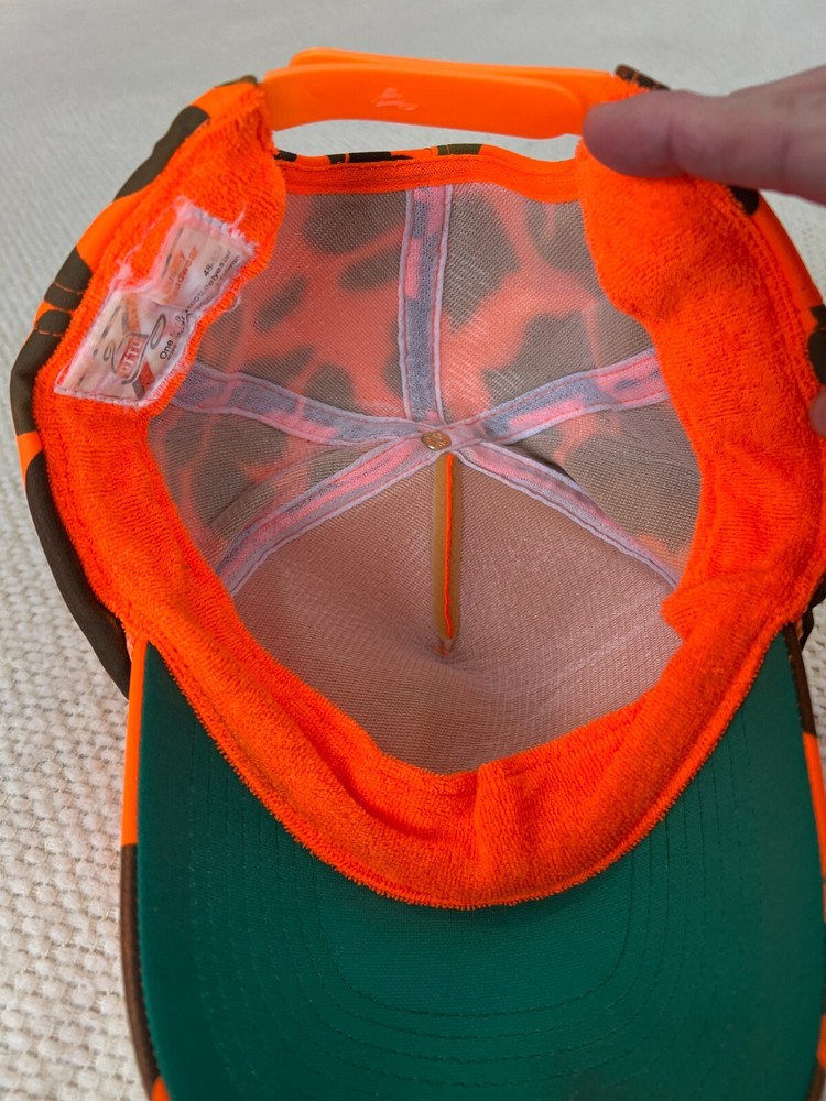 Outlaw Saloon Orange Camo Hat