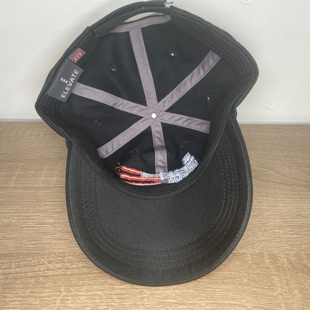 The Steve Deace Show Hat Cap Strap Back One Size Black Mens Adjustable Elevate
