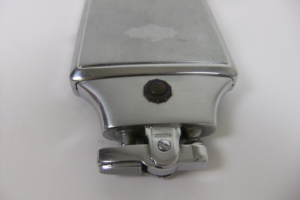 Vintage Ronson Mastercase Cigarette Case Lighter American Legion