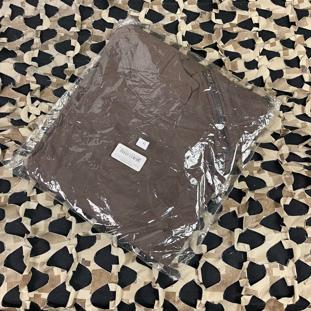 NEW GI Sportz Pull Over Hooded Sweatshirt - Brown - Large