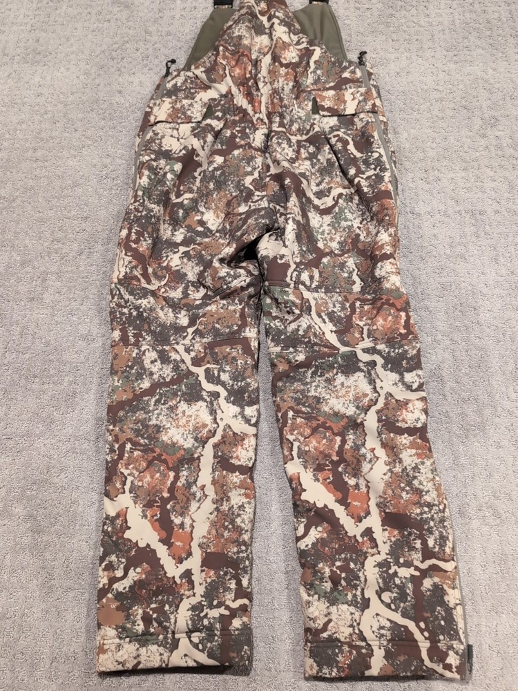 First Lite Solitude 2.0 Bibs Specter Medium Insulated Windproof Exclnt Free ⛴️
