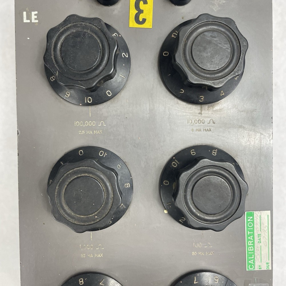 Hallcross No 830 Resistance Box Untested