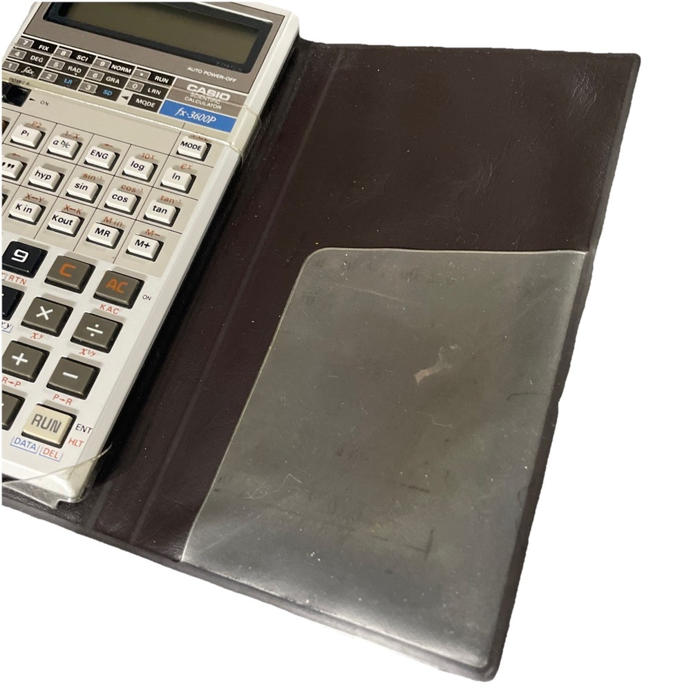 Vintage Casio FX-3600P Scientific Calculator Tested & Working