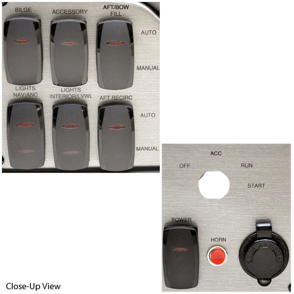 Lund Boat Steering Dash Panel | 186 Tyee