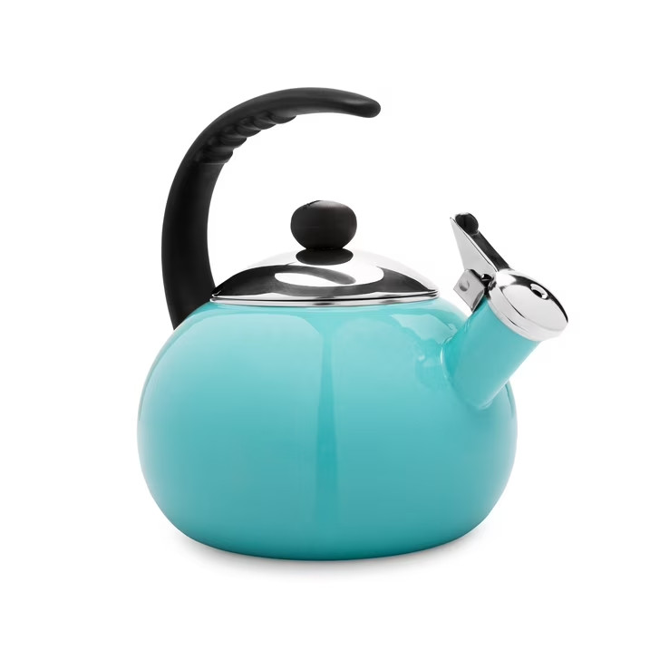 Farberware Luna 2.5 Qt Tea Kettle, Aqua