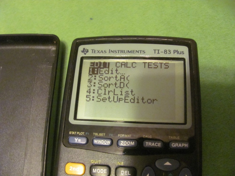 Texas Instruments TI-83 Plus Graphing Calculator - Tested Works