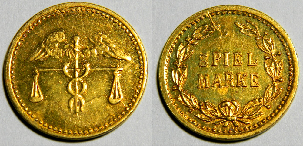 Spiel Marke Token Scales   (S-106)