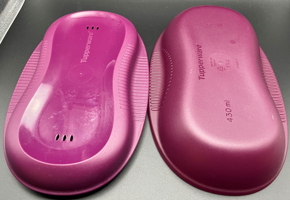Tupperware Microwave Breakfast Maker with egg inserts NEW