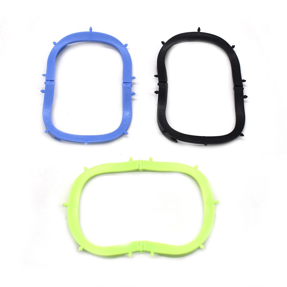 3 Pcs Dental Foldable Rubber Holder Barrier Tools