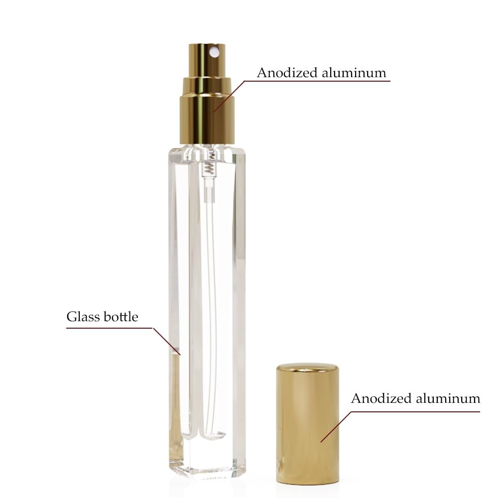 4-Pack 10ml Mini Perfume Bottles Atomizers – Refillable Travel Spray Bottles