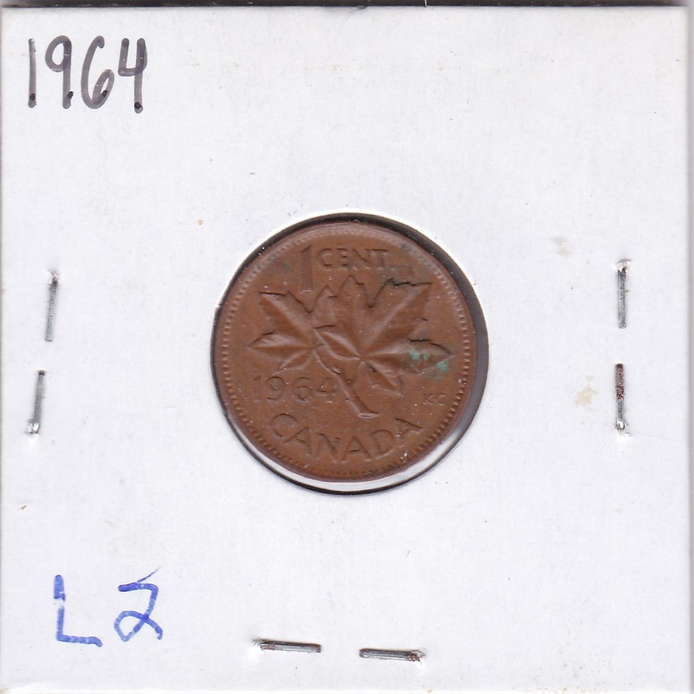 1964 Canada Cent L2