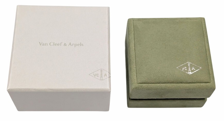 Vancleef Arpels Empty Box Case Ring Charm Used