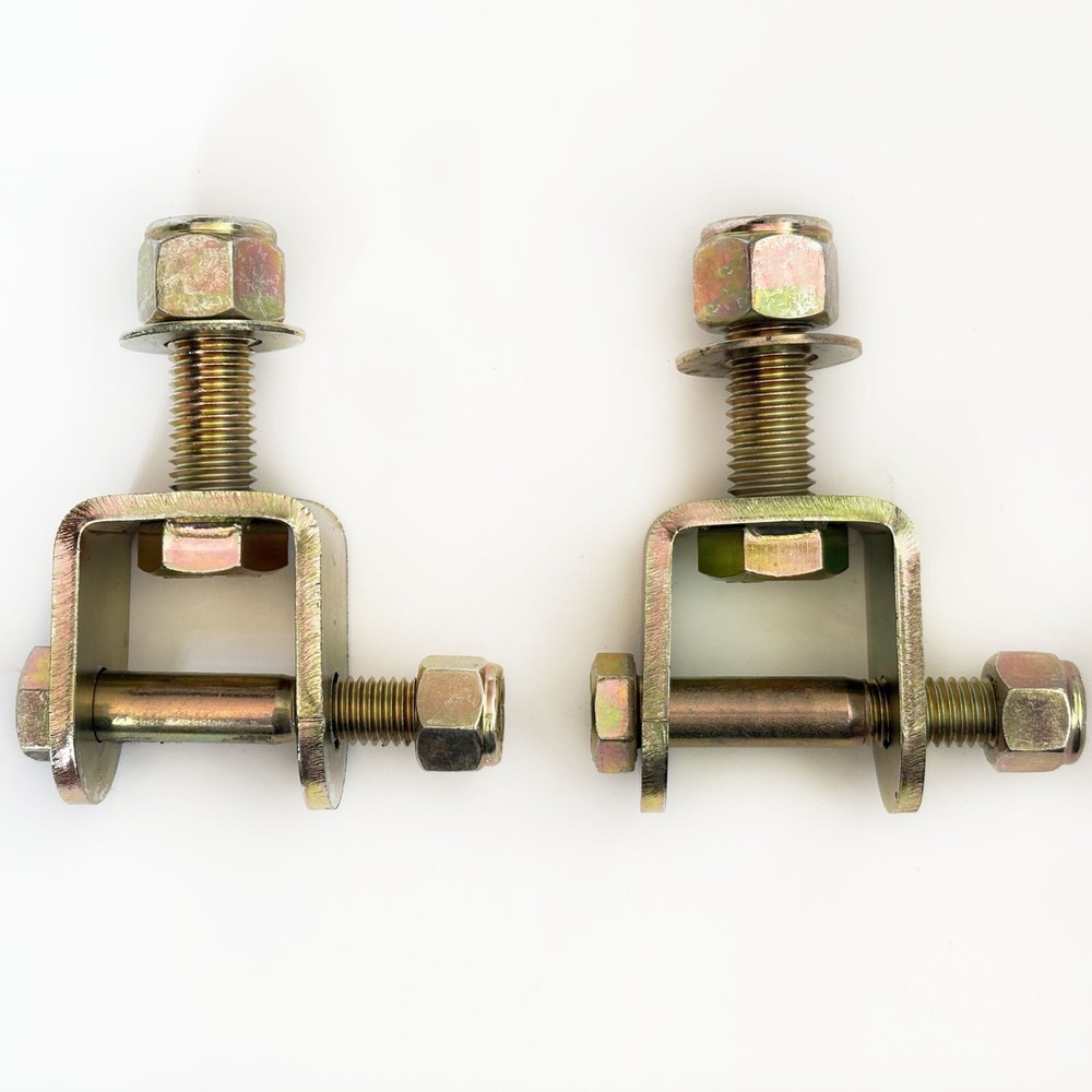 Shock Mount Stem Eliminator Stem to Loop Conversion Brackets, Universal Fit Pair