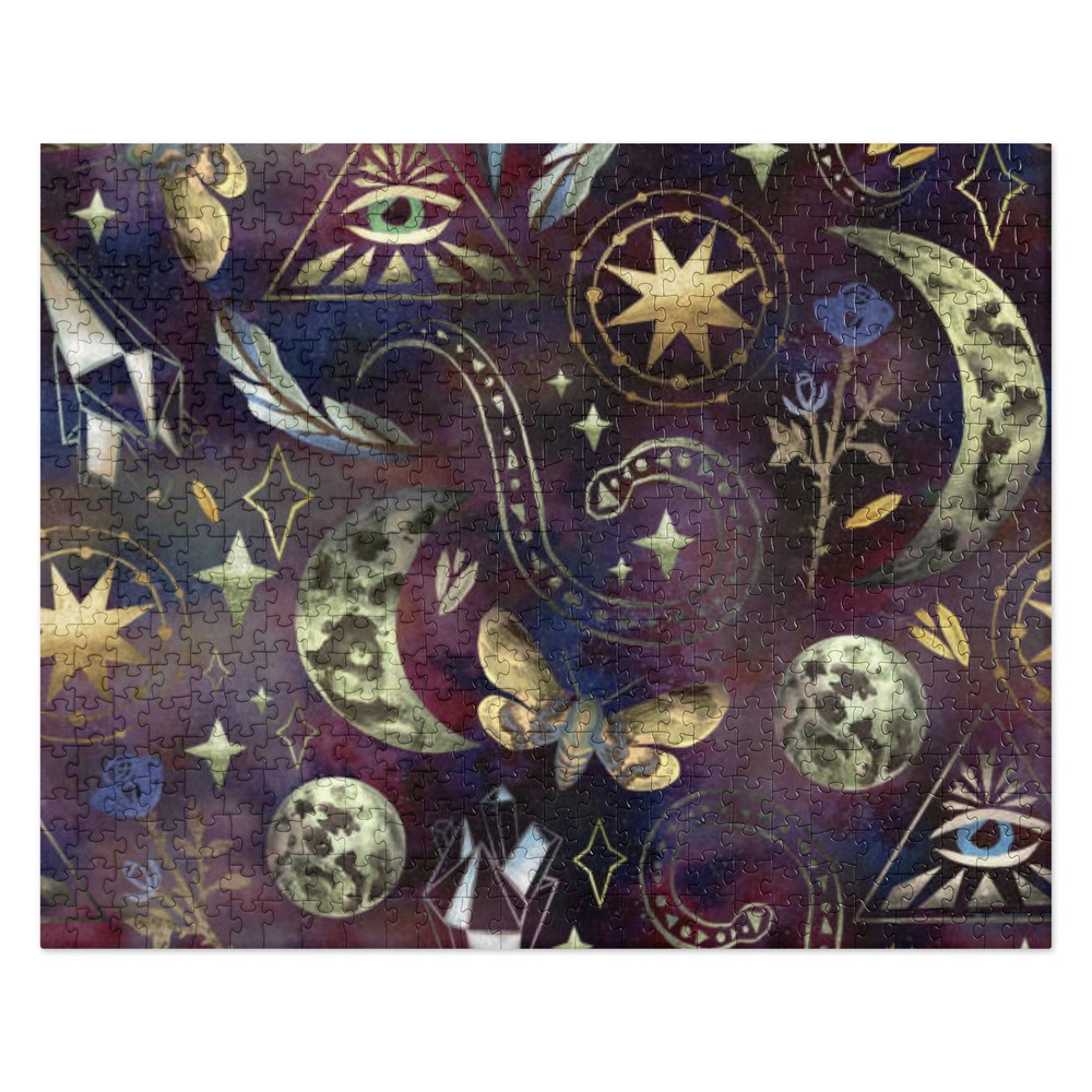 Mystical Lunar Spread, Celestial Jigsaw puzzle 520 pc