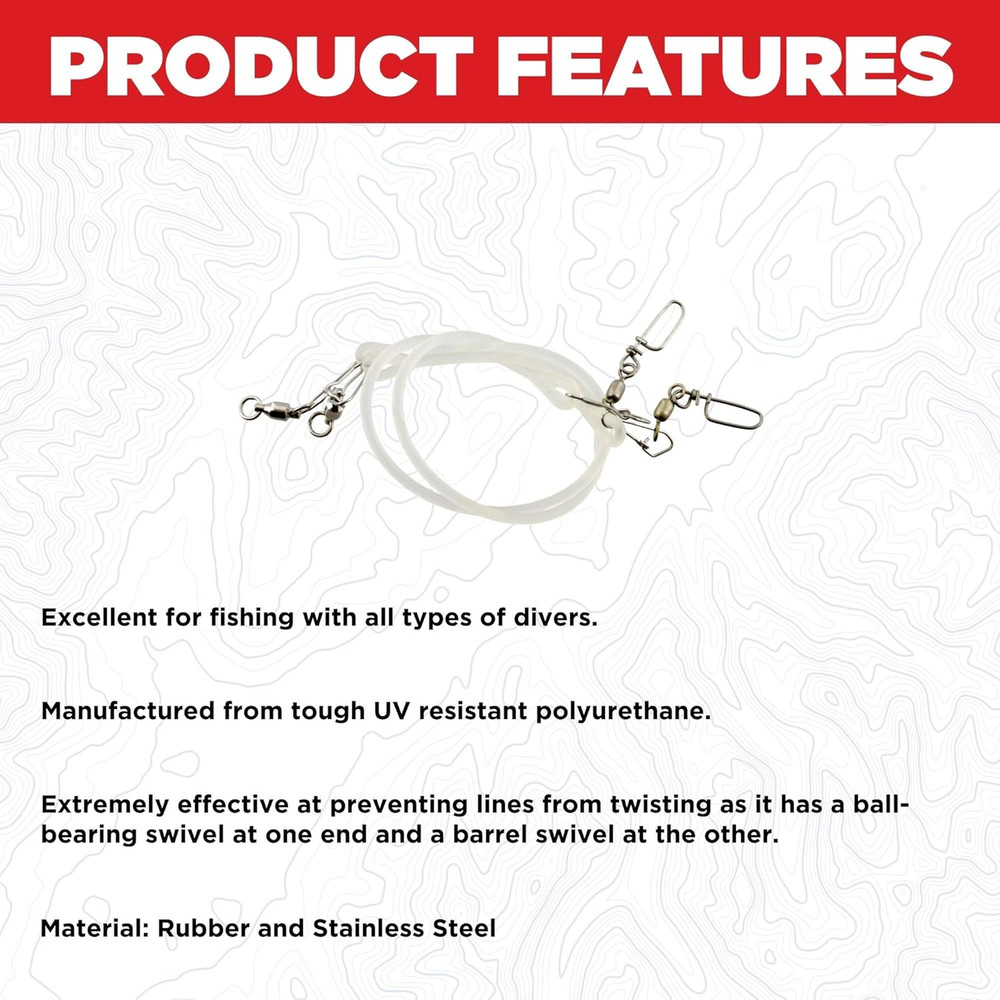 downrigger Diver Snubber (2-Pack)