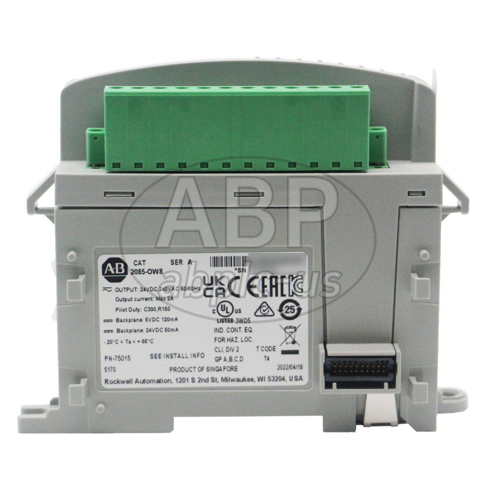 Sealed Allen-Bradley 2085-OW8 Micro800 8 Point Relay Output Module YG