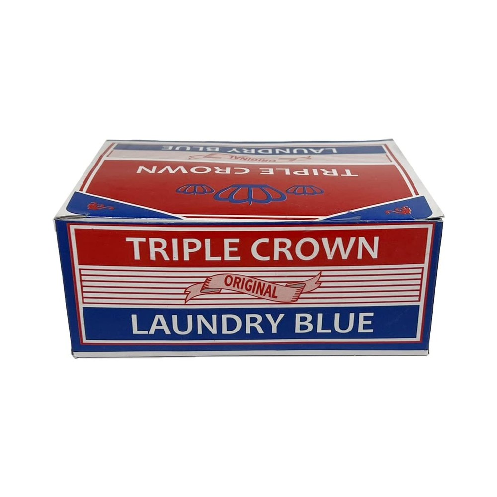 Triple Crown Blue Laundry Detergent for Bright White Fabrics 10 Pack