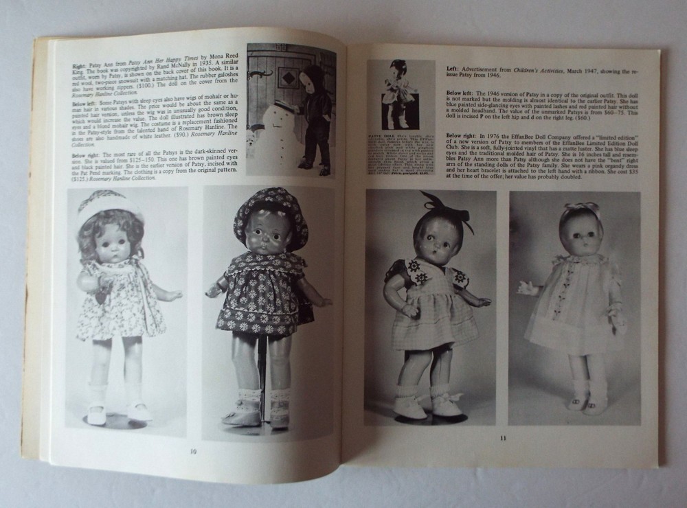 Effanbee Patsy Dolls Book Signed John Axe & Patsy ‘n Pals Catalog Theriault’s