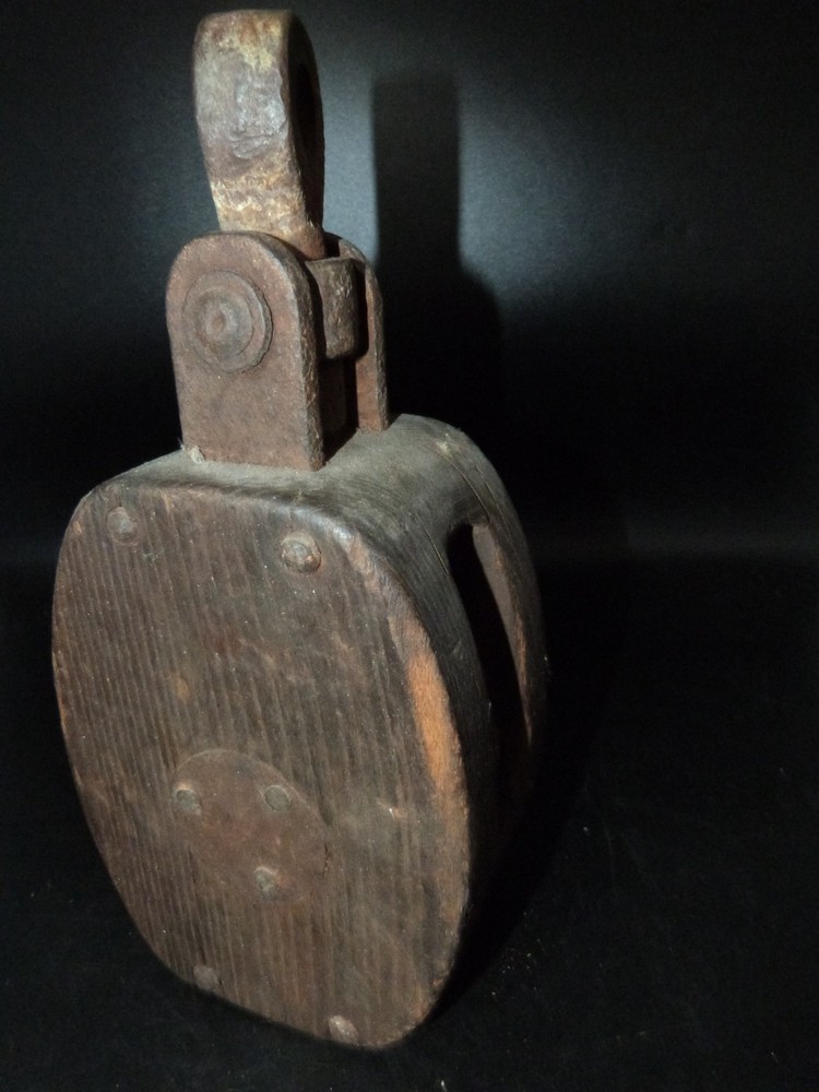 Antique Heavy Pulley
