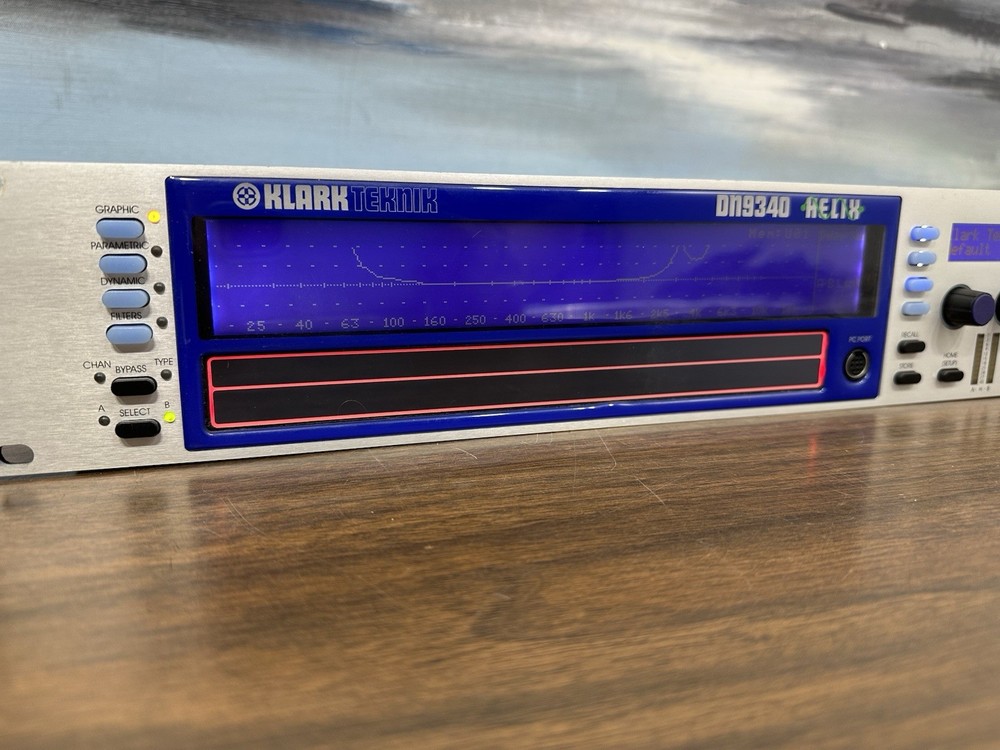 Klark Teknik DN9340 DIGITAL EQUALIZER WORKING GREAT