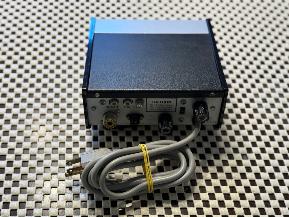 Three Dymek DA 100D antenna system indoor control units