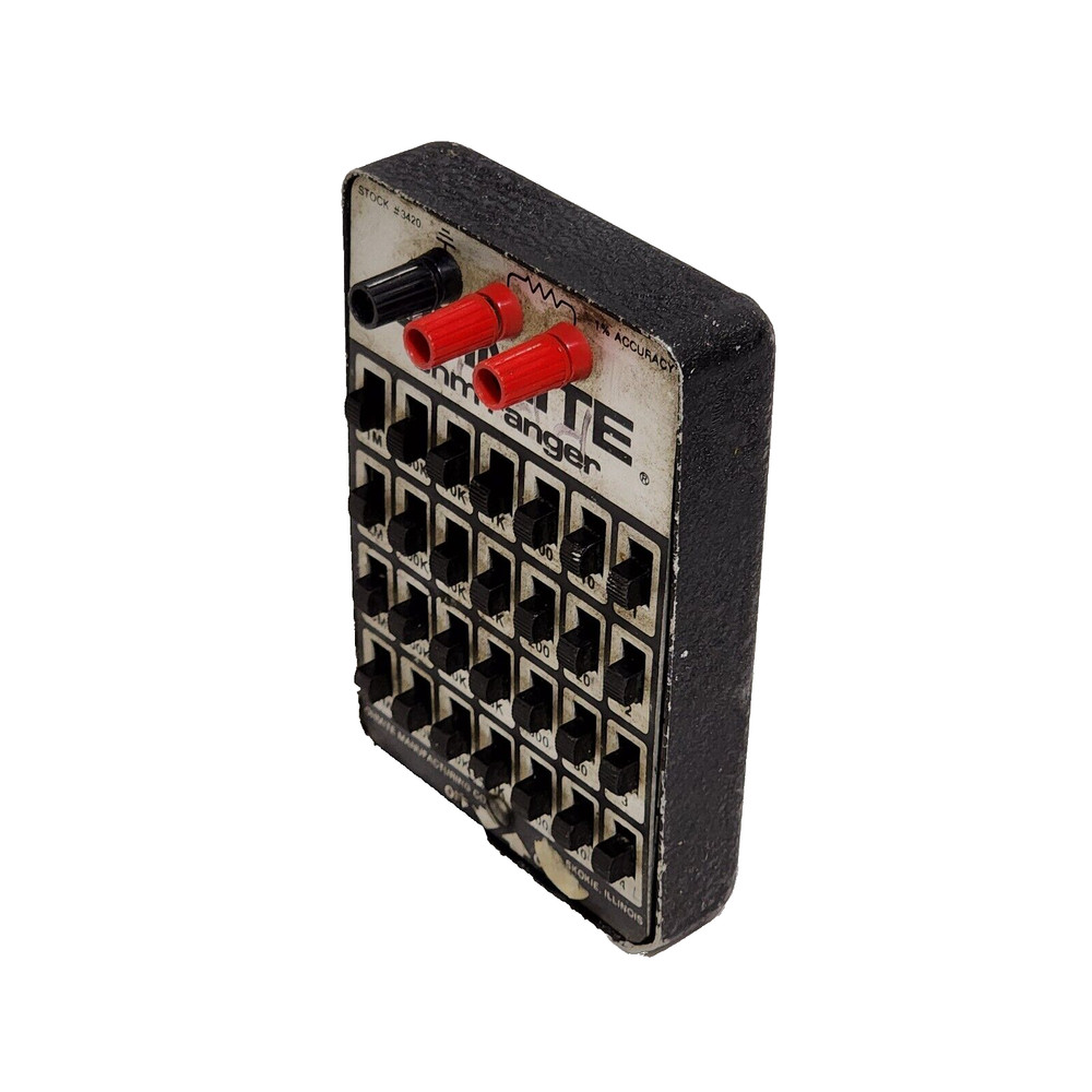 OHM-RANGER OHMITE 3420 0.5 WATTS USED.