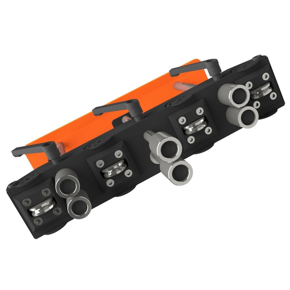 Three-Station Edge Roller Bender for bending metal roofing materials 0-90°, shee