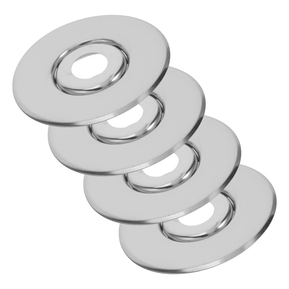 4 Pcs Standard Sprinkler Trim Ceiling Cover Plate Fire Protective