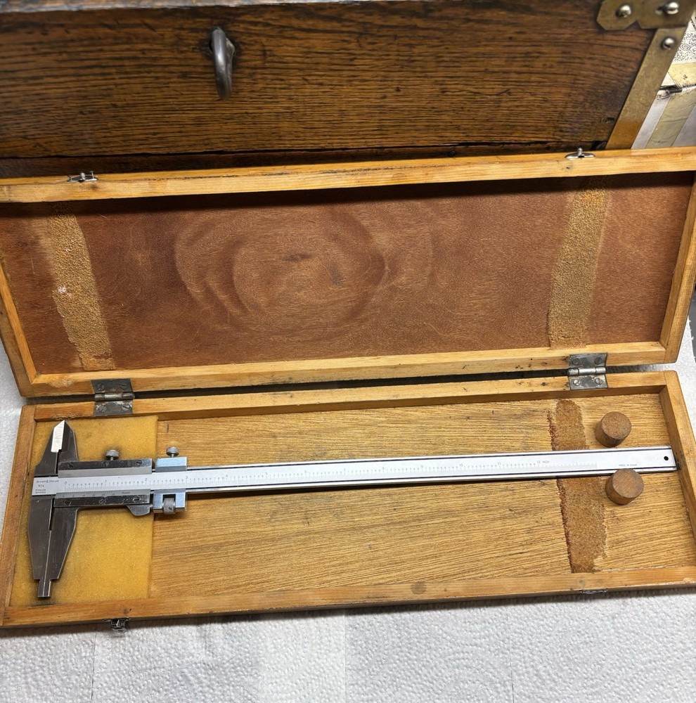 12” Caliper. Brown & Sharp. Both Included.